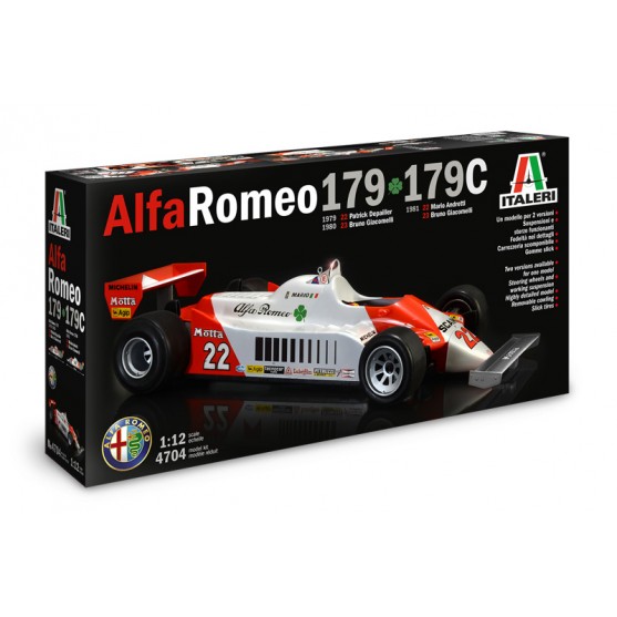 Alfa Romeo F1 179 - 179C anni 1979 - 1981 Kit 1:12