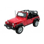Jeep Wrangler TJ Rubicon Open Red 1:18