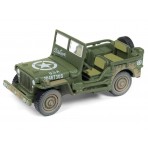 The Greatest Generation Diorama World War II Jeep Willys 1:64
