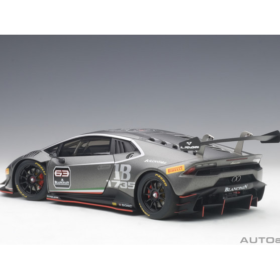 Lamborghini Huracan Super Trofeo 2015  grigio titans / grey  63 1:18