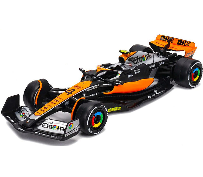 McLaren MCL60 2nd British GP Silverstone F1 2023 Lando Norris 1:18-1