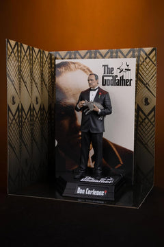 Don Vito Corleone Il Parino Movie Maniacs The Godfather Posed Figure 16cm-10