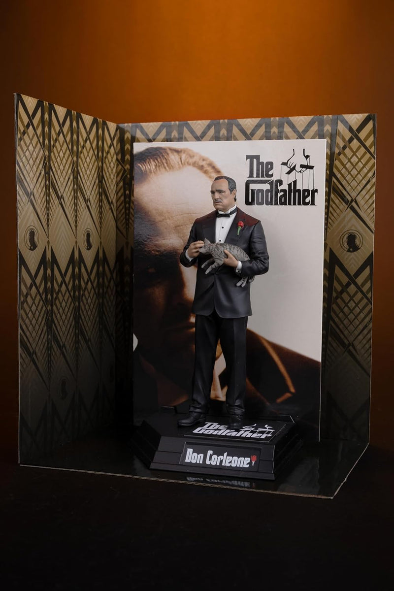 Don Vito Corleone Il Parino Movie Maniacs The Godfather Posed Figure 16cm-10