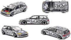 Honda Civic (EF) Manga V1 MINI GT Kaido House 1:64-2