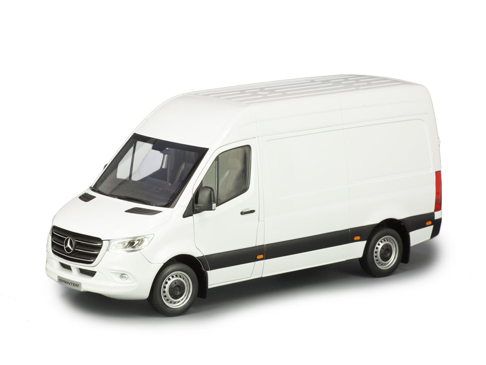 Mercedes-Benz Sprinter (W907) 2018 Arctic White 1:18