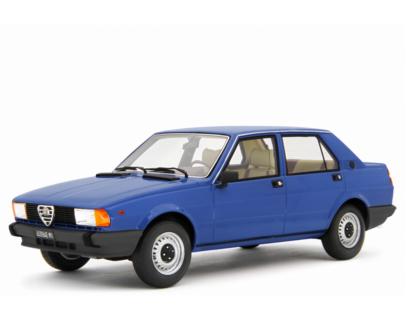 Alfa Romeo Giulietta 1.3 - 1.6 anno 1977 Blu Leman 1:18-1