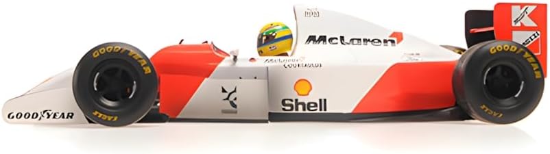 Mclaren Ford MP4/8 F1 Winner European GP 1993 Ayrton Senna Dirty Version 1:18-4