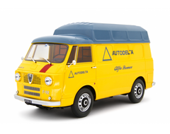 Alfa Romeo F12 Autocarro Tetto Sopralzato 1967 Assistenza Gara Autodelta 1:18-1
