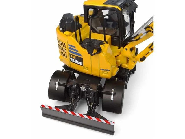 Komatsu PW138MR-11 Wheeled Excavator Yellow 1:50-2