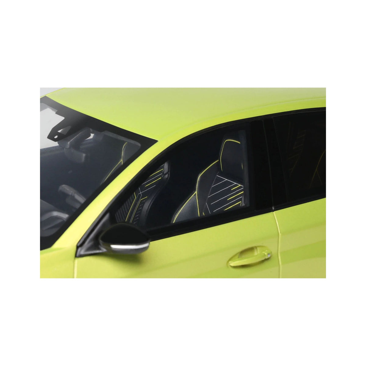 Peugeot e-208 GT 2024 Jaune Agueda 1:18-9