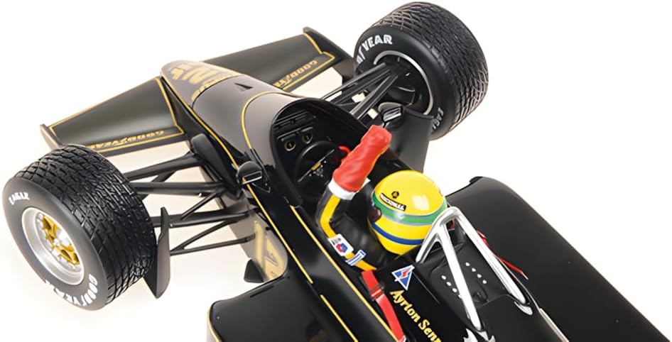 Lotus Renault 97T Winner Portugal Gp 1985 First Victory Ayrton Senna 1:18-5