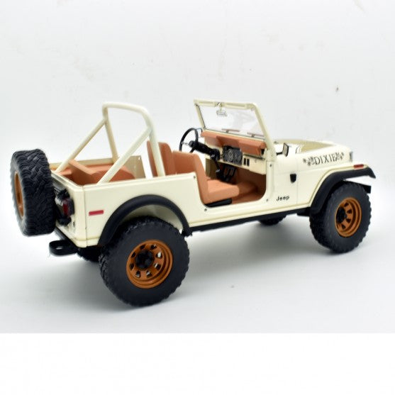 Jeep CJ 7 Golden Eagle 1979 "Dixie" "The Dukes of Hazzard" 1:18-5