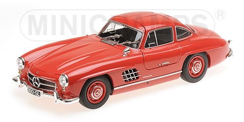 Mercedes Benz 300SL (W198) 1955 Red 1:18 - 10126