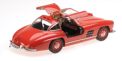 Mercedes Benz 300SL (W198) 1955 Red 1:18 - 10129