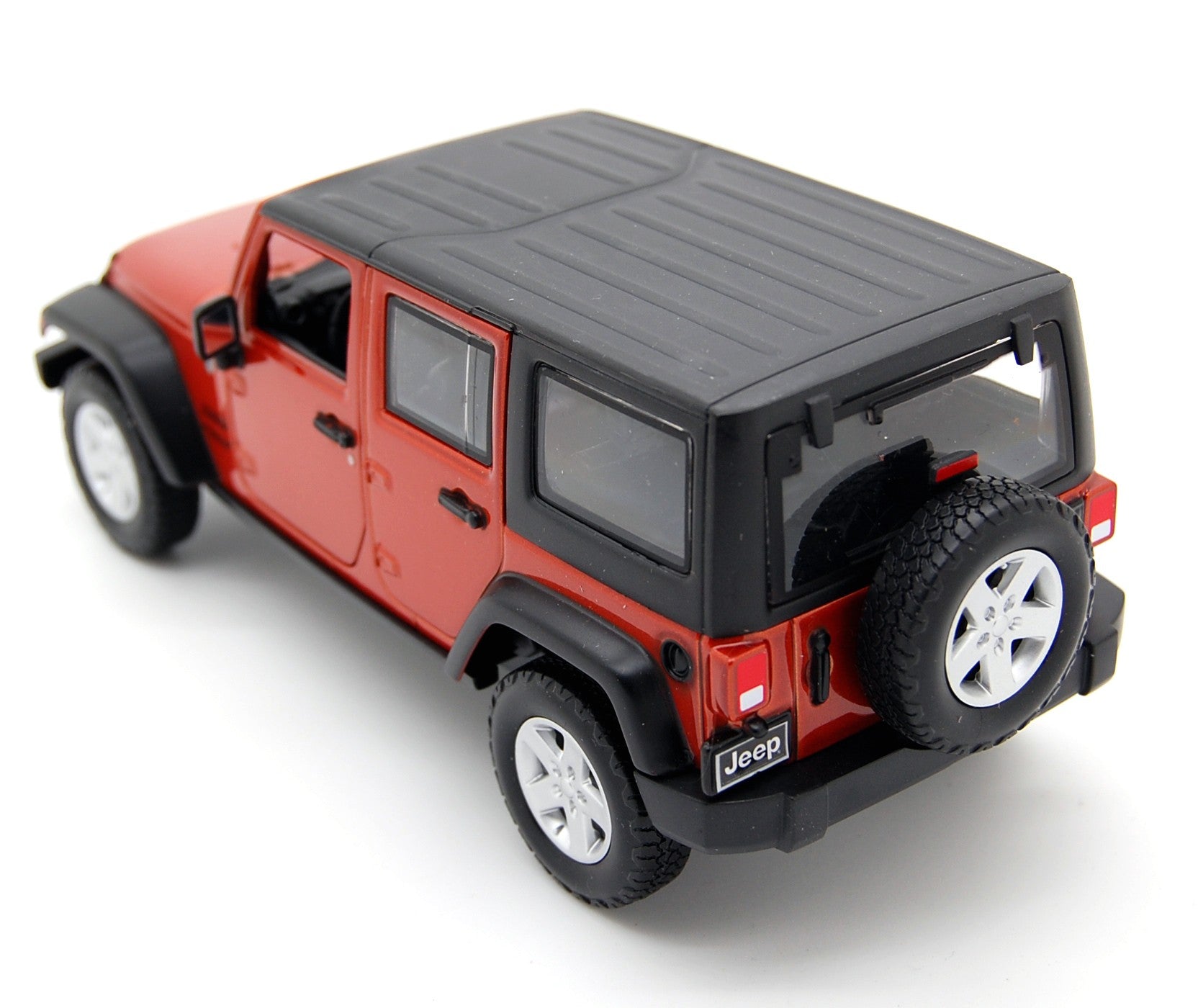 Jeep Wrangler Unlimited Sport 2015 Metallic Orange 1:24 - 10543