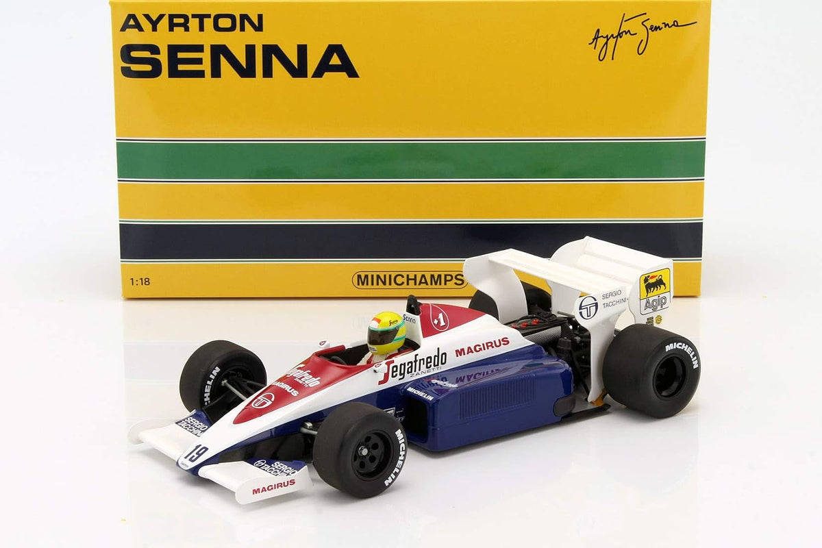 Toleman  Hart TG 184 F1 1984 Ayrton Senna 1:18-6