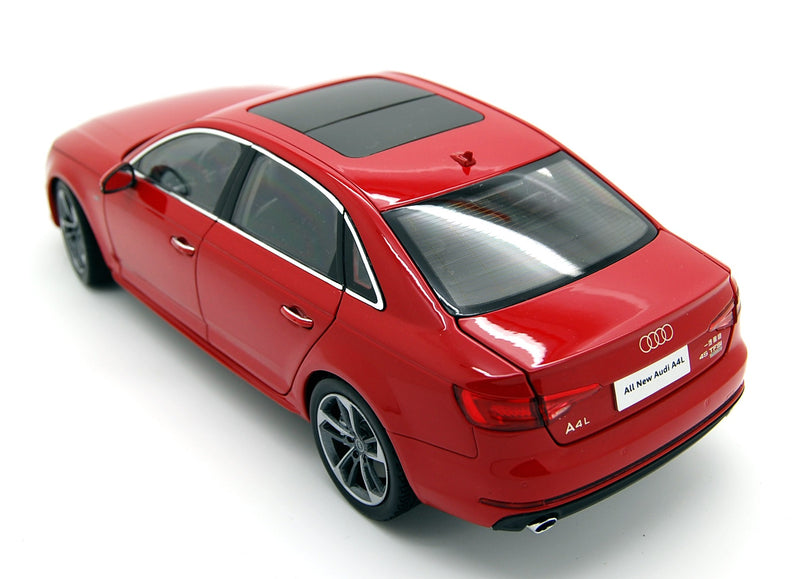 Audi A4L 45 TFSI quattro 2017 Rosso 1:18 - 11334