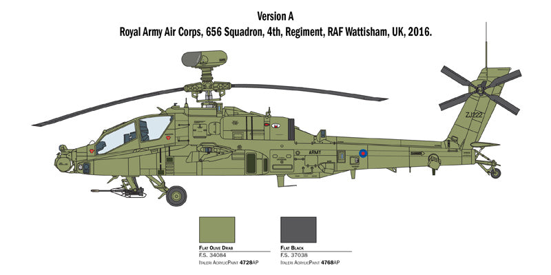AH-64D Apache Longbow Kit 1:48-4