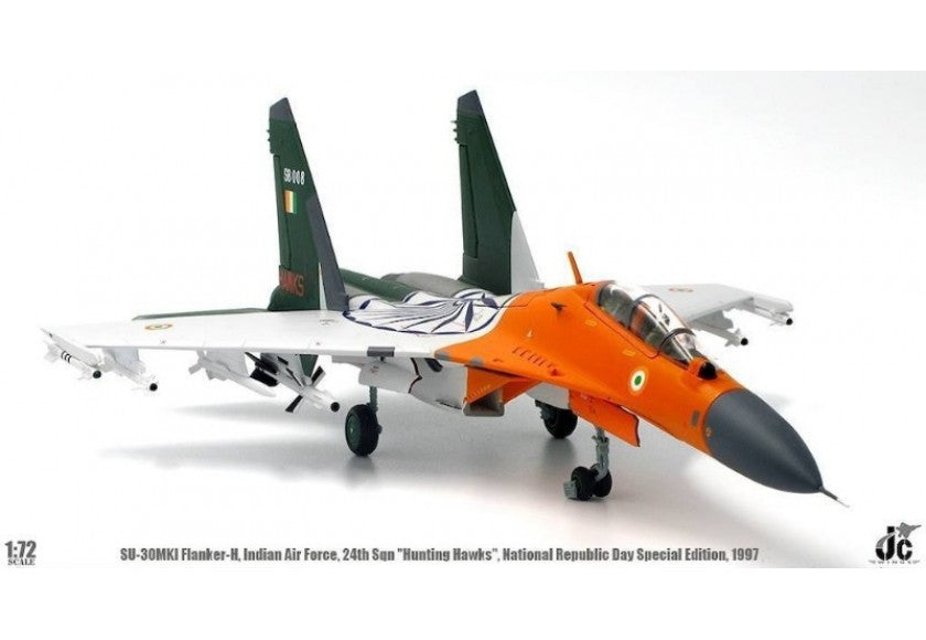 Sukhoi Su30MKI Flanker-H Indian Air Force 24th Sqn Hunting Hawks 1:72 - 11847