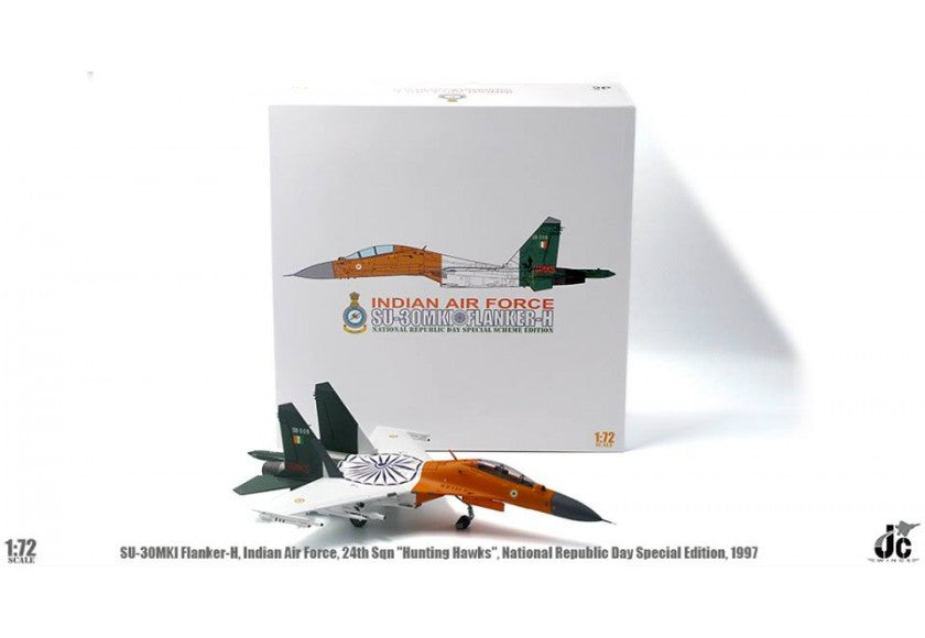 Sukhoi Su30MKI Flanker-H Indian Air Force 24th Sqn Hunting Hawks 1:72 - 11848