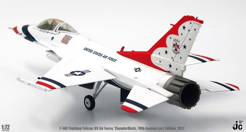F16C Fighting Falcon USAF US Air Force ThunderBirds, 70th Anniversary Edition 2017 1:72 - 11952