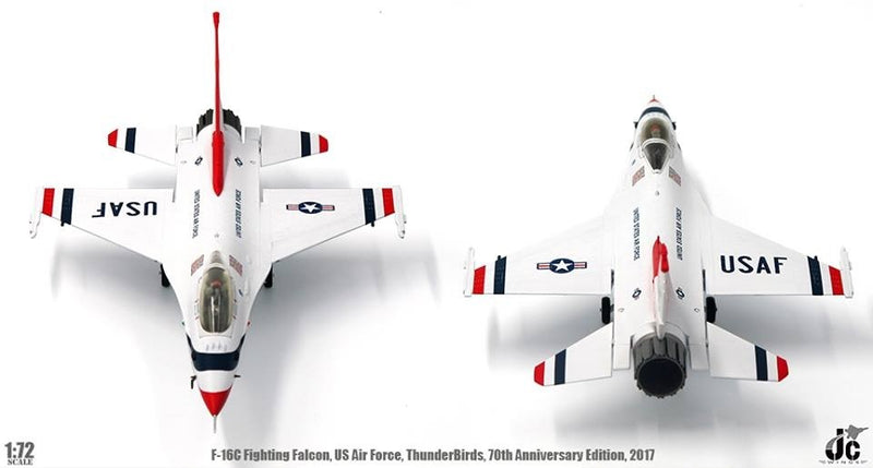 F16C Fighting Falcon USAF US Air Force ThunderBirds, 70th Anniversary Edition 2017 1:72 - 11953