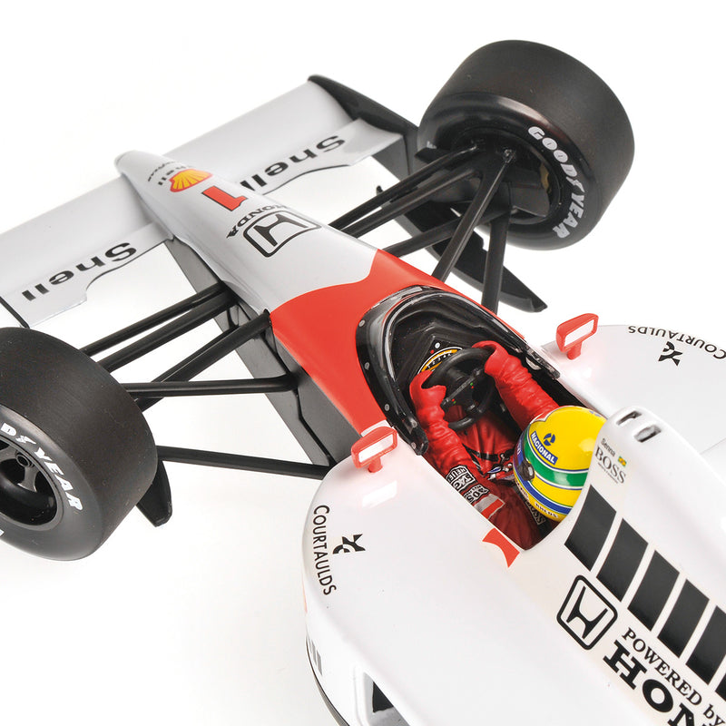 Mclaren Honda MP 4/6 F1 1991 World Champion Ayrton Senna 1:18-4