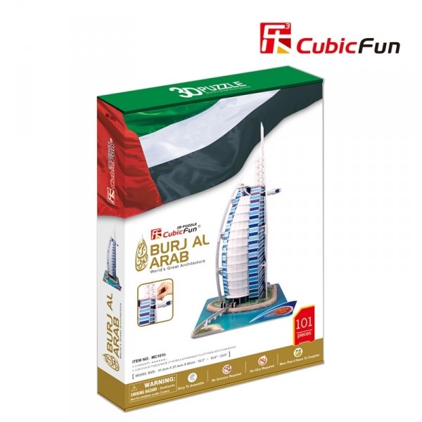 Burj Al Arab 3D Puzzle - 12018