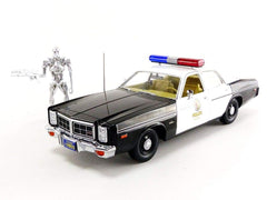 Dodge Monaco Metropolitan Police 1977 "Terminator" con T-800 Endoskeleton 1:18 - 12505
