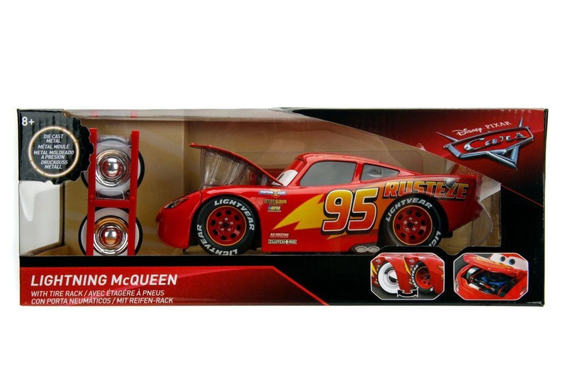 Lightning McQueen Pixar "Cars 3" with extra set of wheels 1:24 - 12614