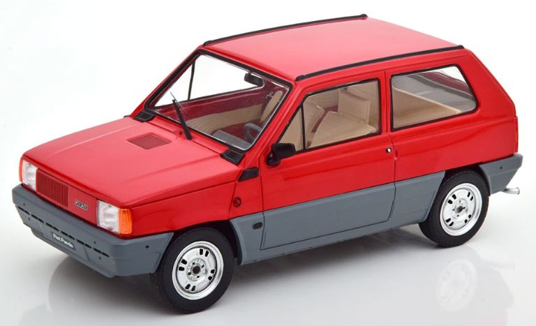 Fiat Panda 30 1980 Red 1:18