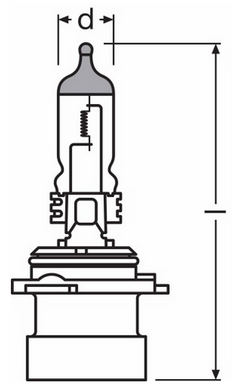 Lampadina Alogena Osram HB4A 12V/51W - 13395