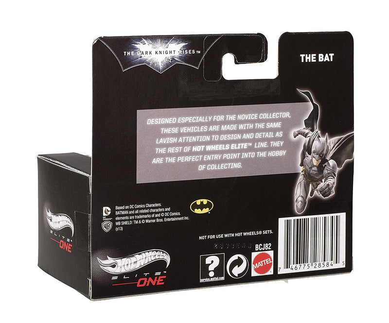 Batman Dark Night Rises "The Bat Plane" Black 1:50 - 1415