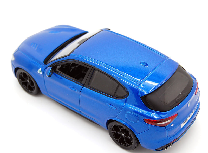 Alfa Romeo Stelvio Quadrifoglio Blu Misano 1:24 - 14274