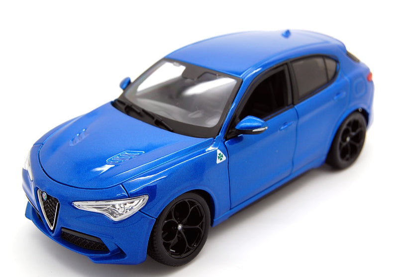 Alfa Romeo Stelvio Quadrifoglio Blu Misano 1:24 - 14275