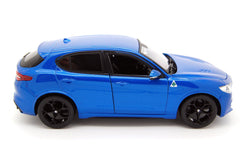 Alfa Romeo Stelvio Quadrifoglio Blu Misano 1:24 - 14278