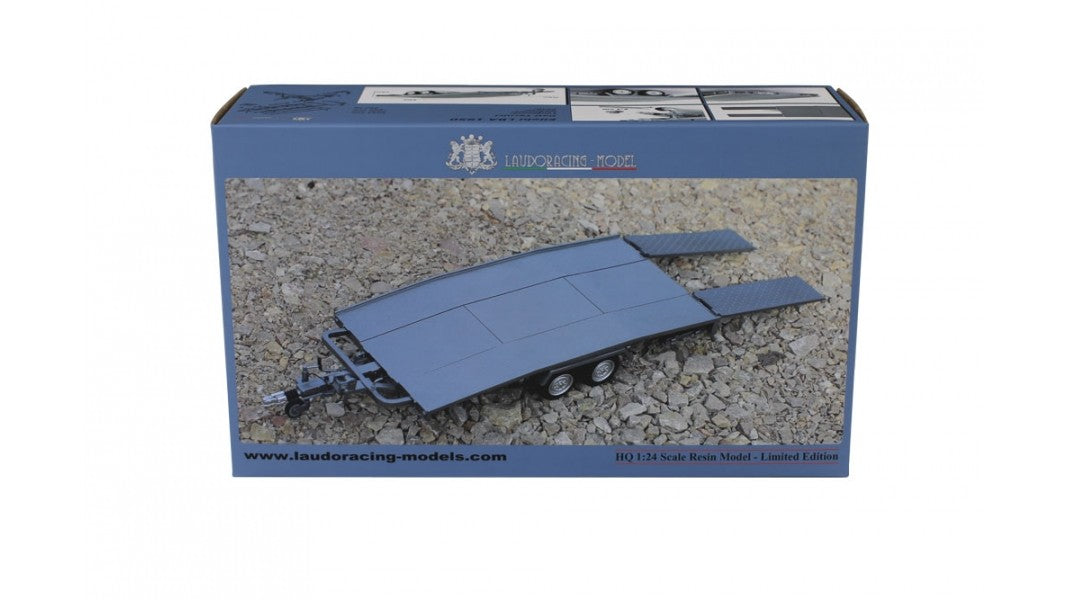 Rimorchio Ellebi LBA 1950 Trasporto Auto 1:24 - 14594