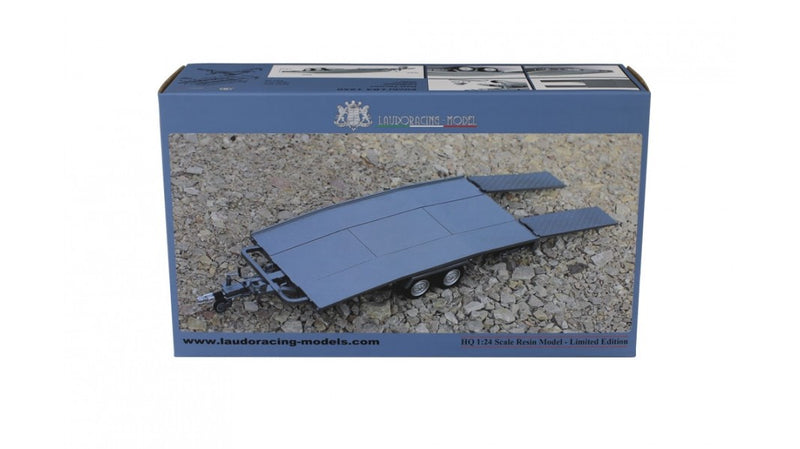 Rimorchio Ellebi LBA 1950 Trasporto Auto 1:24 - 14594
