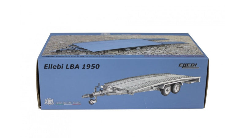 Rimorchio Ellebi LBA 1950 Trasporto Auto 1:24 - 14596