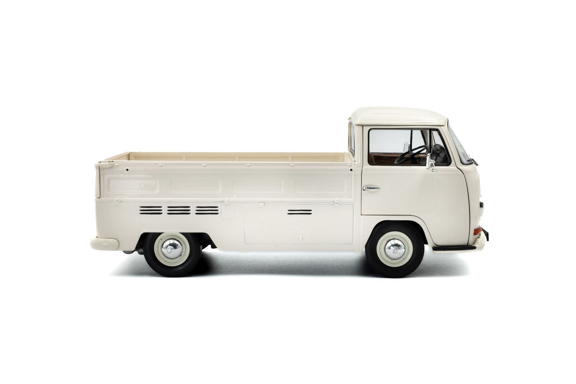 Volkswagen VW T2 Pick-Up "Porsche Racing" 1968 white 1:18-6