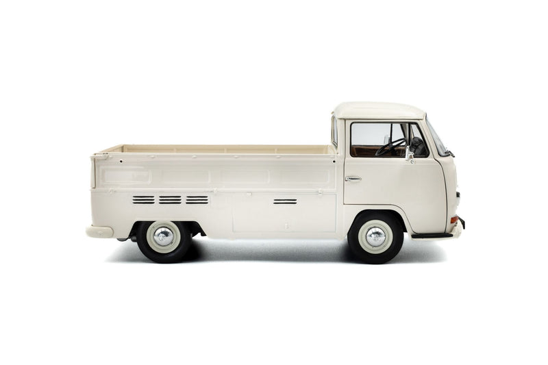 Volkswagen VW T2 Pick-Up "Porsche Racing" 1968 white 1:18-6
