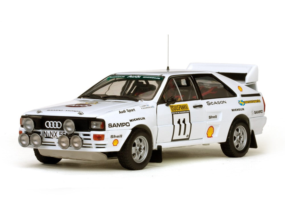 Audi Quattro A2 L.Lampi / P.Kuukkala 3rd 1000 Lakes Rally 1983 1:18 - 16129