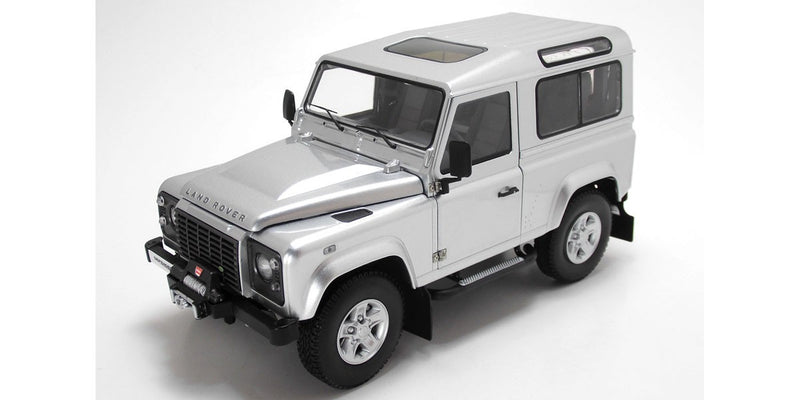 Land Rover Defender 90 Indus silver 1:18 - 16611