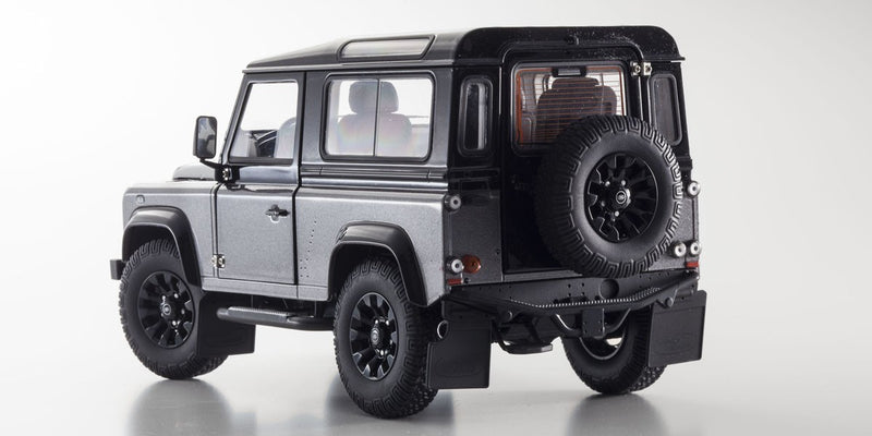 Land Rover Defender 90 Autobiography Corris Grey / Santorini Black 1:18 - 16643