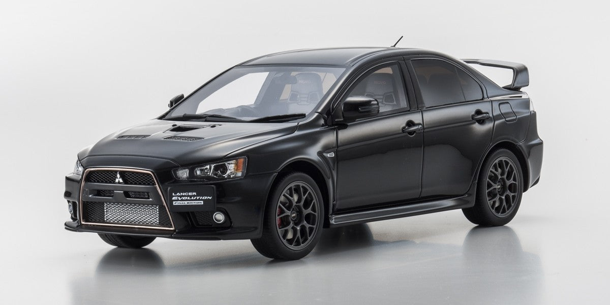 Mitsubishi Lancer Evolution Final Edition Black 1:18 - 16656