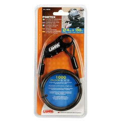 Portex lucchetto a combinazione con cavo di sicurezza 150 cm - 16715