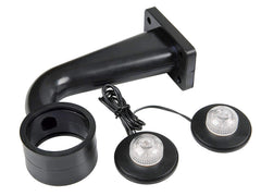 Luce perimetrale Led 24 V Bianco/Rosso  Angolo 90° - 16733