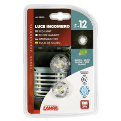 Coppia di 1 luci a Led 24V - Bianco F-12 - 16761