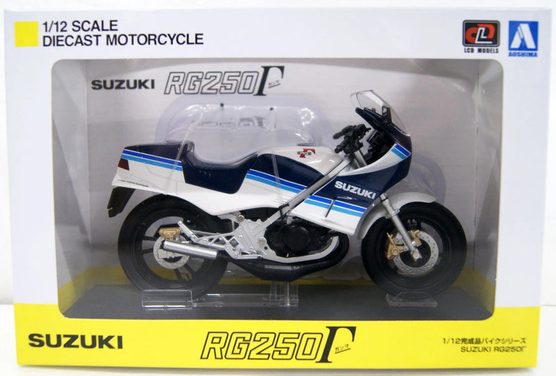 Suzuki RG250R 1983 White - Blue 1:12-6
