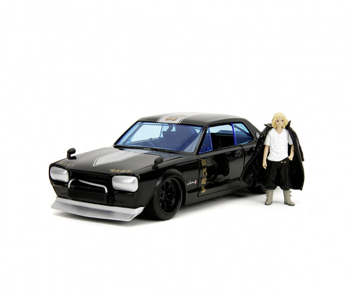 Nissan Skyline 2000 GT-R 1971 "Tokyo Revengers" with Mikey 1:24-2